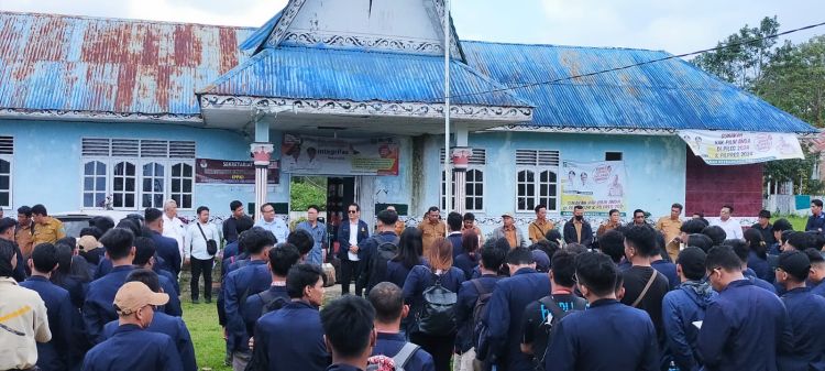 Mahasiswa UHN Medan KPPM di Kecamatan Dolok Pardamean, Ketua LPPM Tegaskan Mahasiswa Adalah Agent Of Change