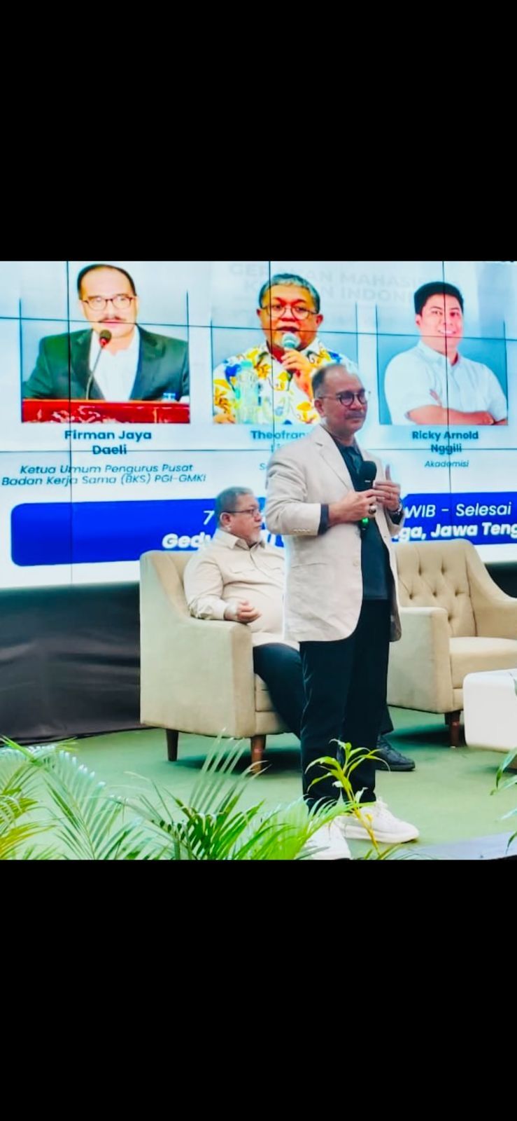 Rapimnas GMKI 2026 di UKSW Hadirkan Firman Jaya Daeli Bahas Demokrasi dan Peran Mahasiswa