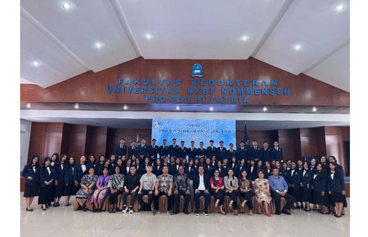 FK Nommensen Kukuhkan Sarjana Kedokteran (SKed) Angkatan Pertama Tahun Akademi 2025/2026