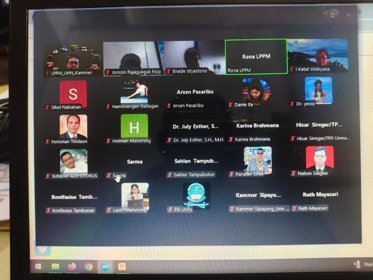 Tingkatkan Mutu Penelitian, LPPM UHN Medan Laksanakan Pelatihan Bagi Reviewer