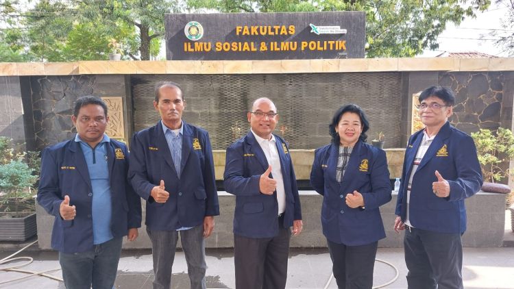 Ingin Perbaiki Mutu Layanan, Fisipol UHN Medan Lakukan Benchmarking ke Fisip USU