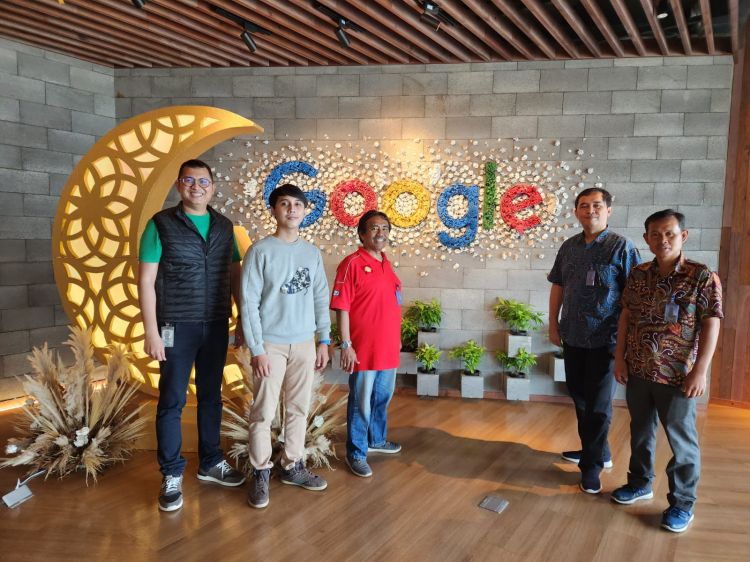 Setelah Selesai dengan Prof. Dr. David Herak Lanjut dengan Google dan Head of Enterprise Sales Google, UHN Medan Potensial Untuk mengglobal