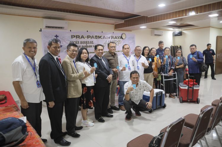 Panitia Paskah Raya HKBP Regional Medan Laksanakan Donor Darah