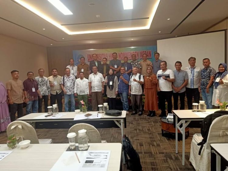 LPPM UHN Medan laksanakan Bimtek DPRD Nias, Guru Besar Fisipol Prof. Dr. Marlan Hutahaean, M.Si Narasumber