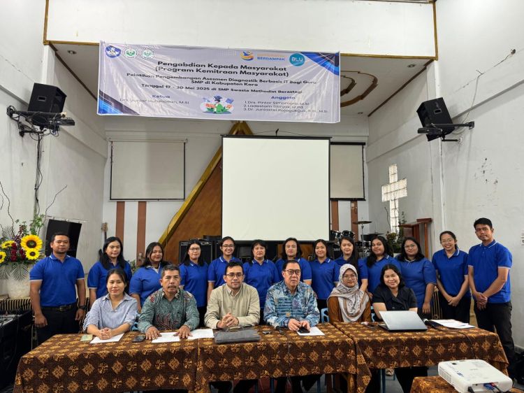 Latih Guru SMP Kabupaten Karo Kembangkan Asesmen Diagnostik Berbasis Teknologi, Unimed Tunjukkan Komitmen