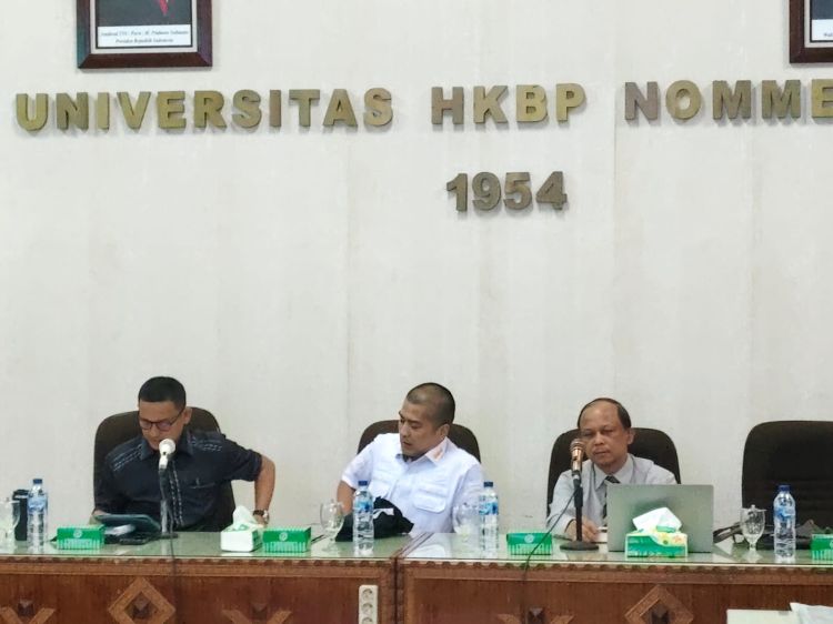 Dimoderatori Dr. Dimpos Manalu, M.Si, Diskusi Hak Cipta Dengan Kemenkumham Sumut Dinamis dan Menginspirasi