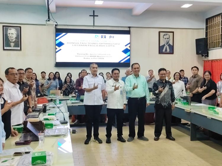 Rektor UHN Medan Dr. Richard AM Napituplu Dorong UHN Medan Bangun Ekosistem Hak Cipta