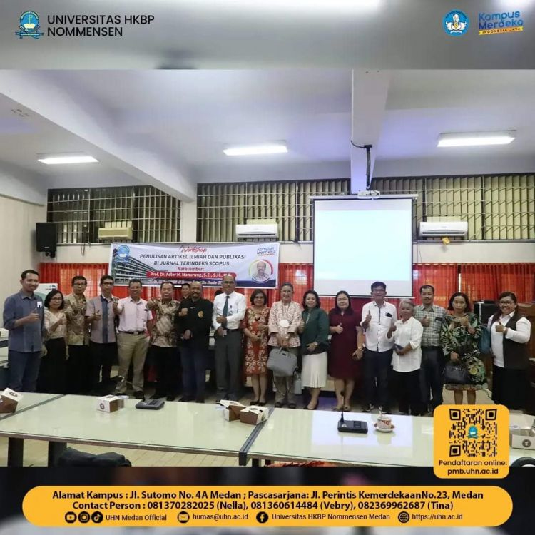 Dorong Dosen Kesadaran Berscopus, UHN Medan Lakukan Pelatihan