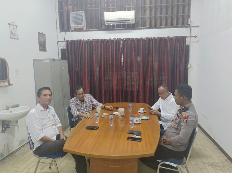 Bangun Silaturahmi, WR III  Tegaskan Polsek Medan Timur Siap Dukung UHN Medan