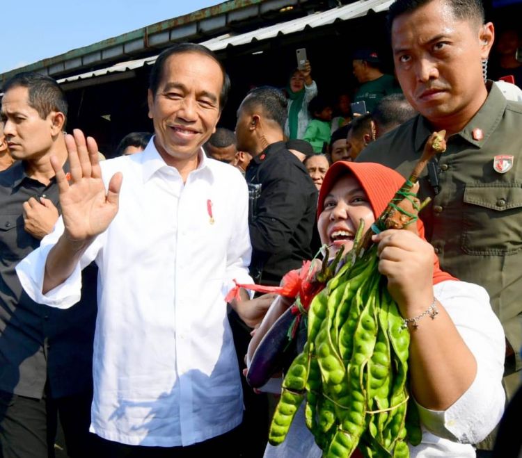 Jelang Iduladha, Presiden Tinjau Sejumlah Pasar di Kabupaten Bogor