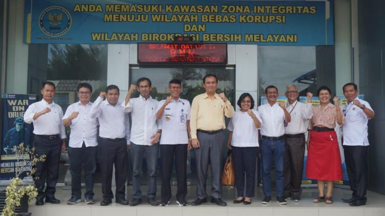 Kepala BNN Sumut Apresiasi Rektor UHN Medan Komit Berantas Narkoba