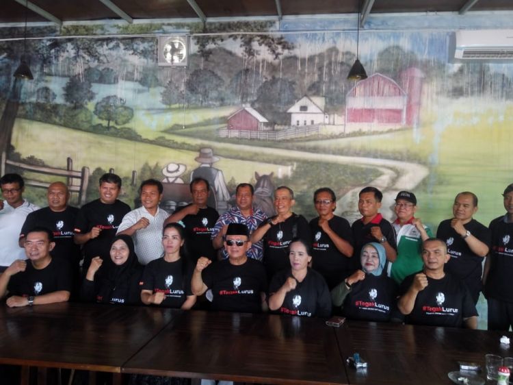 Relawan #TegakLurus Sumut Perteguh Komitmen Tunggu Komando Jokowi