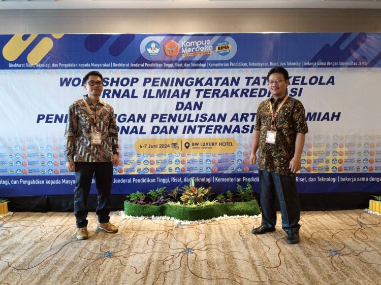 Sekretaris LPPM UHN Medan Hadiri Workshop Peningkatan Tata Kelola Jurnal Ilmiah Terakreditasi