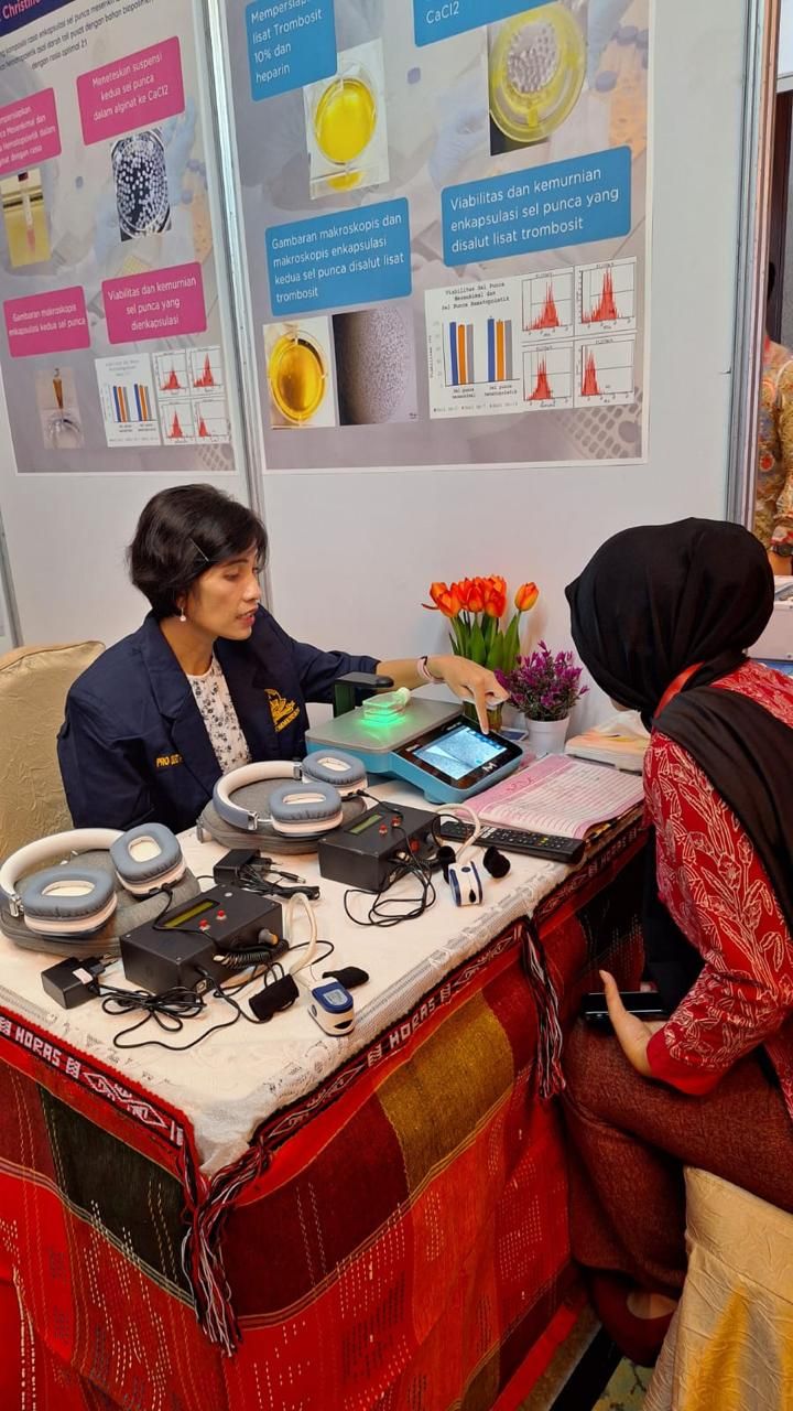 Dosen Fakultas Kedokteran  Nommensen Unjuk Gigi Ajang KI Expo 2024