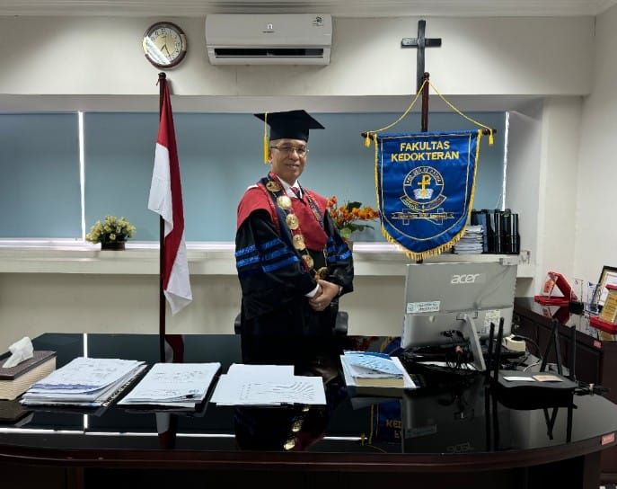 Melihat Capaian &ndash;Capaian Gemilang Fakultas Kedokteran Nommensen Medan 2024, Dekan FK Publikasi Tulisan di Scopus Q1