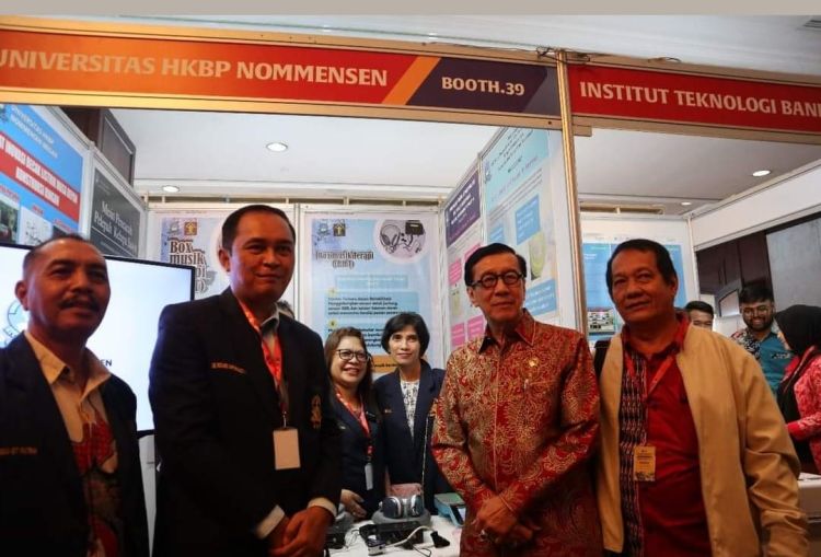 Disaksikan Menkumham RI HKI/ PATEN Capaian UHN Peduli Melantai dan Berpartisipasi di Ajang KI Expo 2024