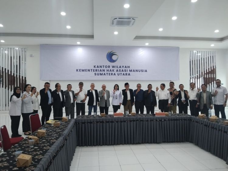 Tokoh Masyarakat Sumut Sampaikan Pernyataan Sikap ke Kementerian HAM