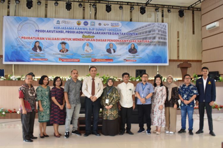 UHN Medan Sukses Melaksanakan Sosialisasi &ldquo;Pajak Natura&rdquo;, Pertama Di Indonesia