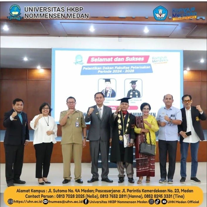 Ir. Tunggul Fery Sitorus, MP Dilantik Jadi Dekan Fakultas Peternakan