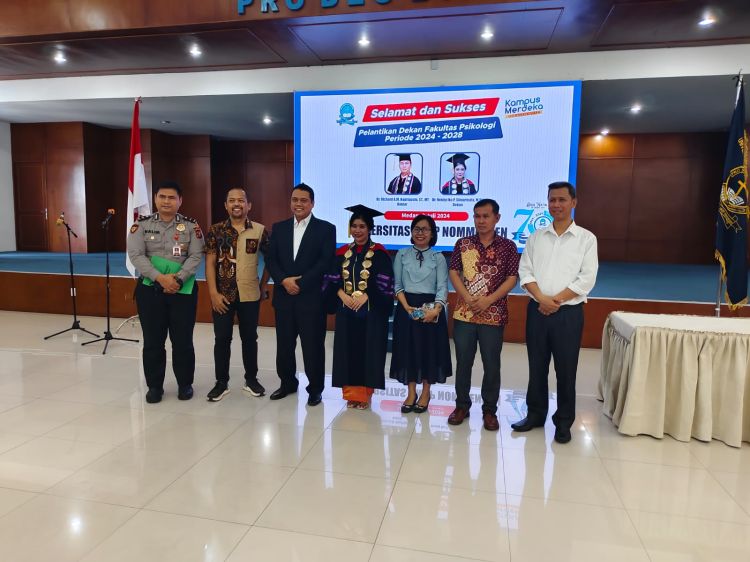 Doktor Psikologi Lulusan UNPAD Itu Dilantik Jadi Dekan Fakultas Psikologi UHN Untuk Kedua Kalinya