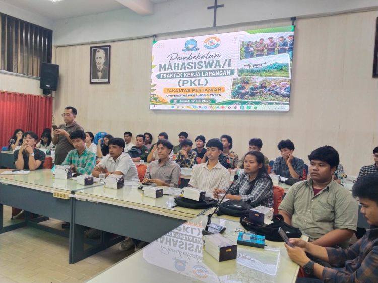 Perkuat Kompetensi Mahasiswa, Fakultas Pertanian Nommensen Gelar Pembekalan Peserta PKL Bersama Pemkab Toba dan Praktisi Pertanian.