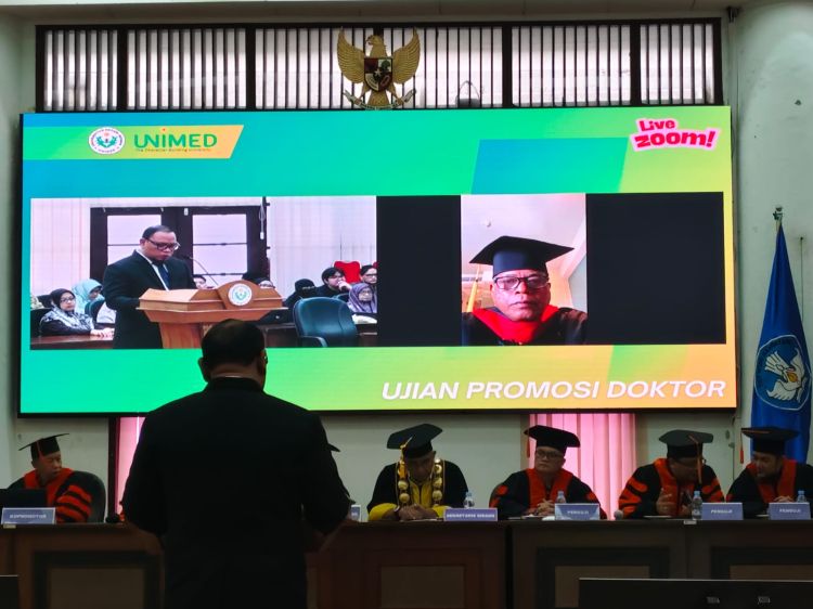 Dipercaya Penguji Eksternal S3 Unimed, Dr. Nalom Siagian, MM Tegaskan Pentingnya Manajemen Pelatihan Berbasis Risiko Untuk Good University Governance