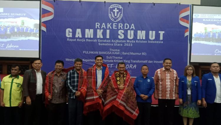 Didaulat Menyampaikan Sambutan Jadi Pane Tegaskan GAMKI Harus Hadir Untuk Pemberdayaan Anggota dan Pemuda Gereja