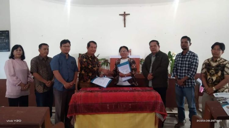 Tandatangani MoA Dengan Pemkab Samosir, Ketua LPPM UHN Medan Dr. Ir. Sindak Hutauruk, MSEE Tegaskan Akan Berikan yang Terbaik