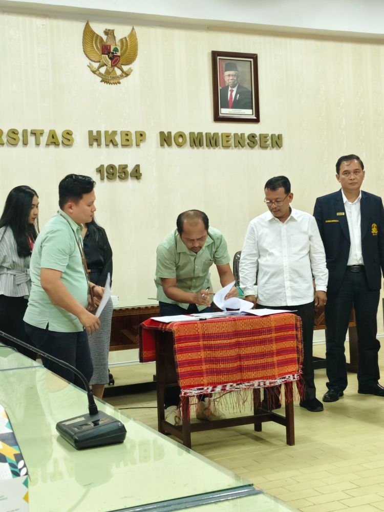 FEB UHN Medan Tandatangani MoA Dengan CIMB Niaga