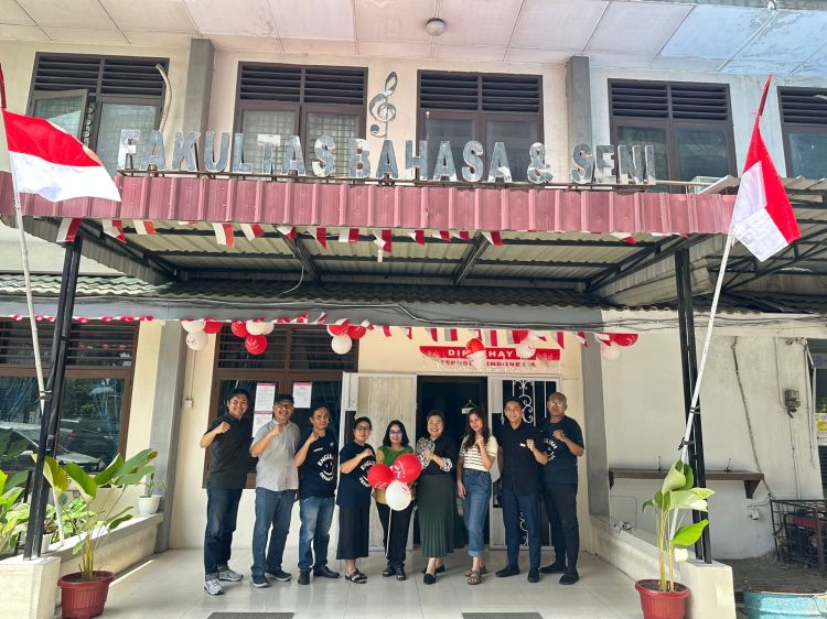 FBS Tunjukkan Kebersamaan dan Kekompakan Dalam rangka Dies Natalis UHN ke 70 dan HUT RI 79