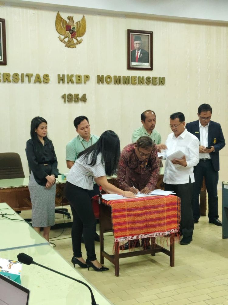 Fisipol UHN Medan Tandatangani MoA Dengan CIMB Niaga