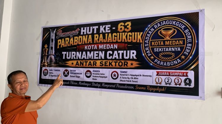 Pertandingan Catur Semarakkan HUT Parabona Kota Medan ke -63