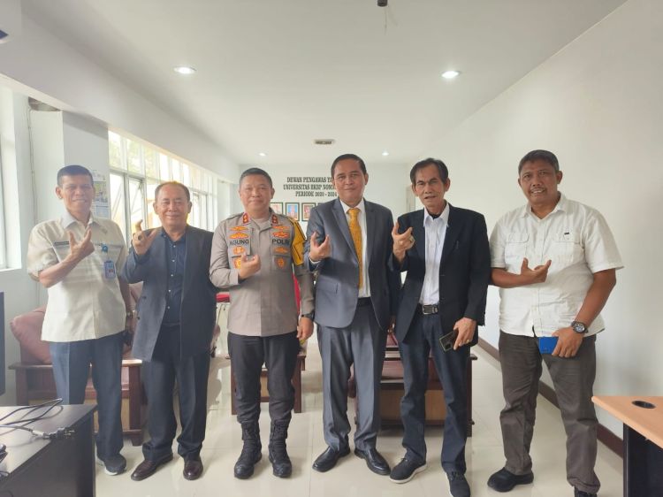 Dihadapan Kapoldasu Rektor UHN Medan Dr. Richard AM Napitupulu, MT Tegaskan Perang Melawan Narkoba