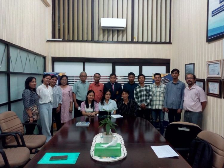 WR II Dr. Ferry Panjaitan, M.Si Berikan Beasiswa PT. Charoen Pokphand Indonesia Ke Mahasiswa F. Peternakan Nommensen Medan