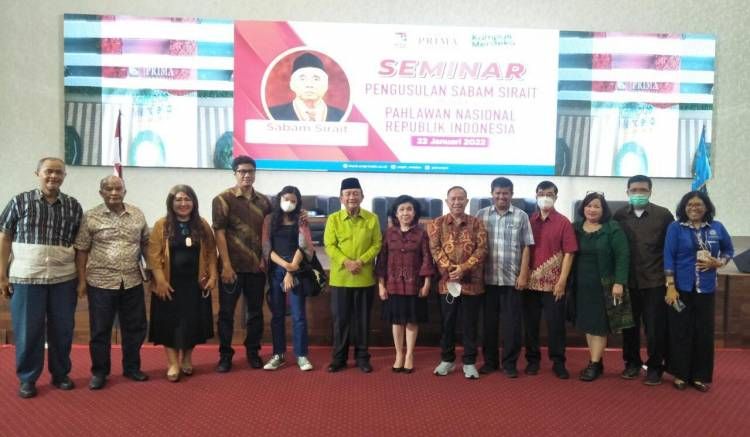 Tokoh Masyarakat dan Panitia Berharap Presiden Tetapkan Sabam Sirait Sebagai Pahlawan Nasional