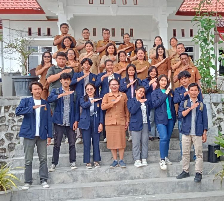 Belasan Mahasiswa Prodi Agribisnis Nommensen Selesaikan  Kegiatan PKL di Dinas Ketapang Kabupaten Samosir
