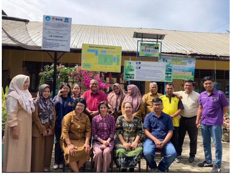 Diketuai Dr. Christina Natalina Saragi, S.Pd., M.Hum Team PkM UHN Medan Laksanakan Pengabdian di SD Negeri 162107 Kota Tebing Tinggi Didanai Hibah DRTM BIMA T.A. 2024/2025