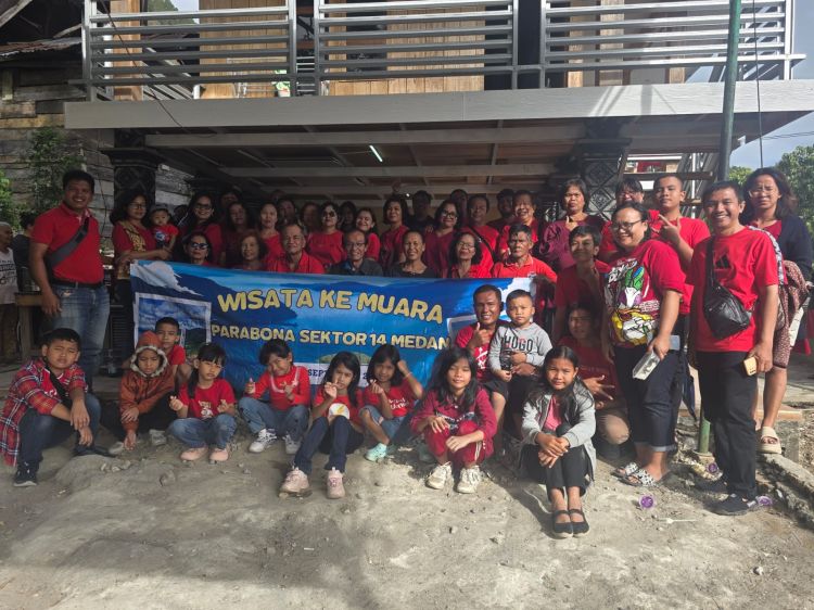 Manfaatkan Momentum Wisata Ke Muara, Parabona Sektor XIV Lakukan Periodenisasi Pengurus