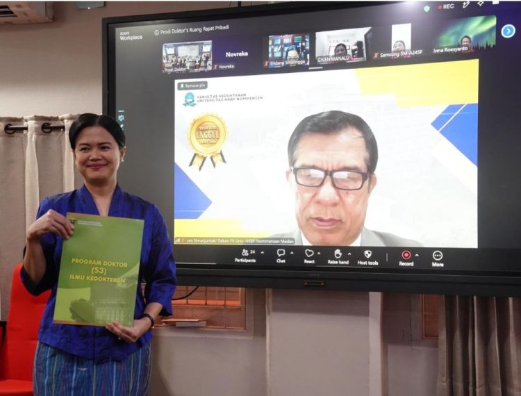 Pertahankan Disertasinya Dr.dr.Rini Amanda Carolina Saragih, Mked (KK), SpKK Raih Doktor  di Universitas Hasanuddin Makassar