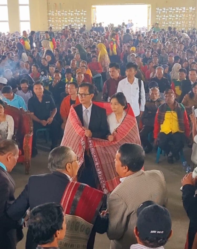 Optimis Menang Marga Sitorus Dengan Sukacita Berangkatkan Erwin Sihite Calon Wakil Bupati Humbahas