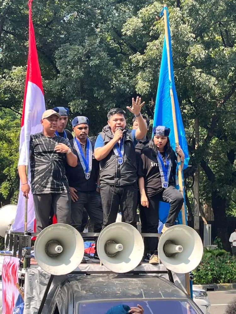 PP GMKI DESAK PENYELESAIAN SENGKETA LAHAN DAN PENGHENTIAN SEMENTARA TAMBANG PT MASMINDO