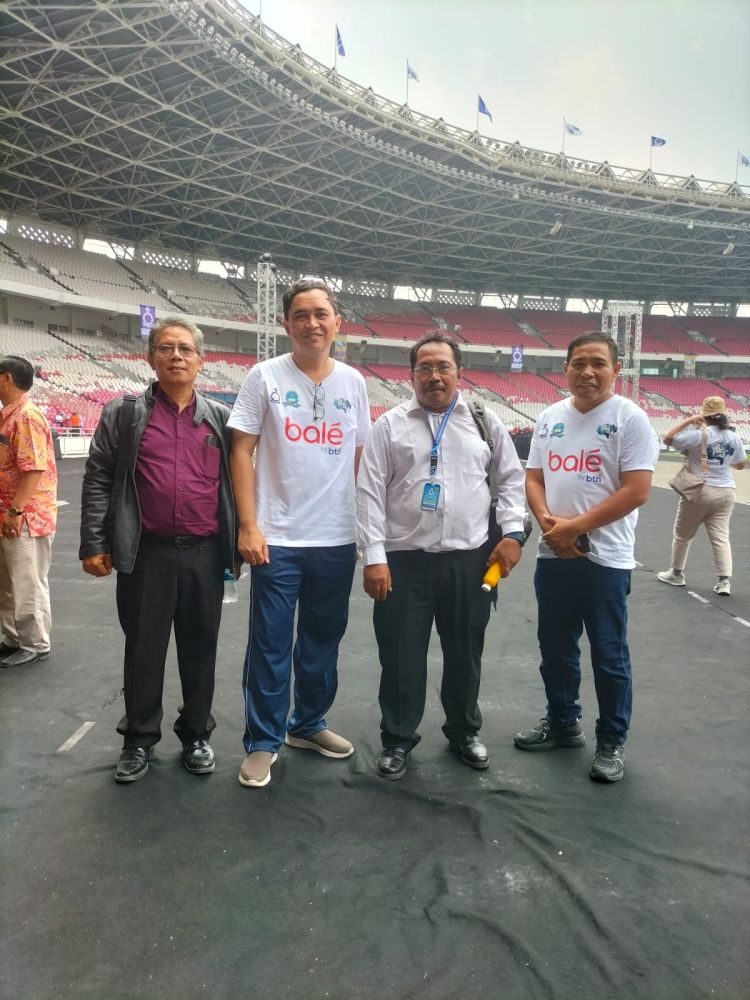 Hadir di Puncak HUT 165 HKBP di GBK, Rektor Berharap Ini Momentum Perkuat Persuadaran, Kebersamaan dan Solidaritas