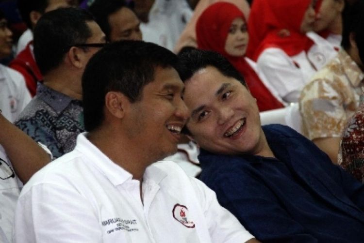 Maruarar Sirait Nilai Erick Thohir Tepat Pimpin PSSI