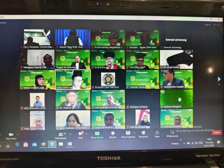 Pertahankan Disertasi Mengenai Determinan Kualitas Laporan Keuangan UMKM, Magdalena Judika Siringoringo Raih Doktor Akuntansi Dari USU