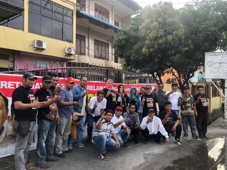 Awali Masa Kampanye, Relawan Tangiang ni Dainang Konsolidasi