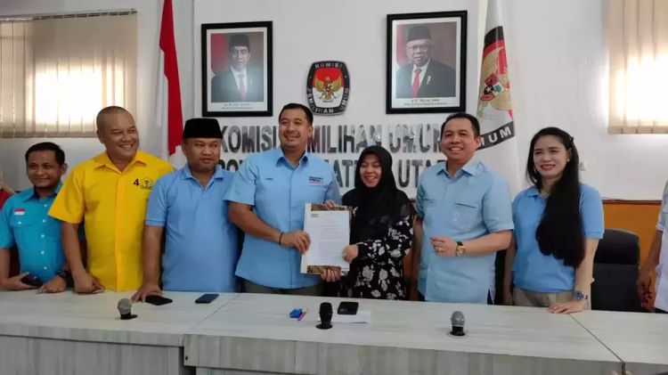 Hanya TKD Prabowo Gibran yang Serahkan Berkas Langsung ke KPU Sumut