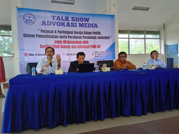 WR III UHN Medan Maringan Panjaitan Tegaskan Gereja Harus Dorong dan Dukung Politik Etis dan Bermoral