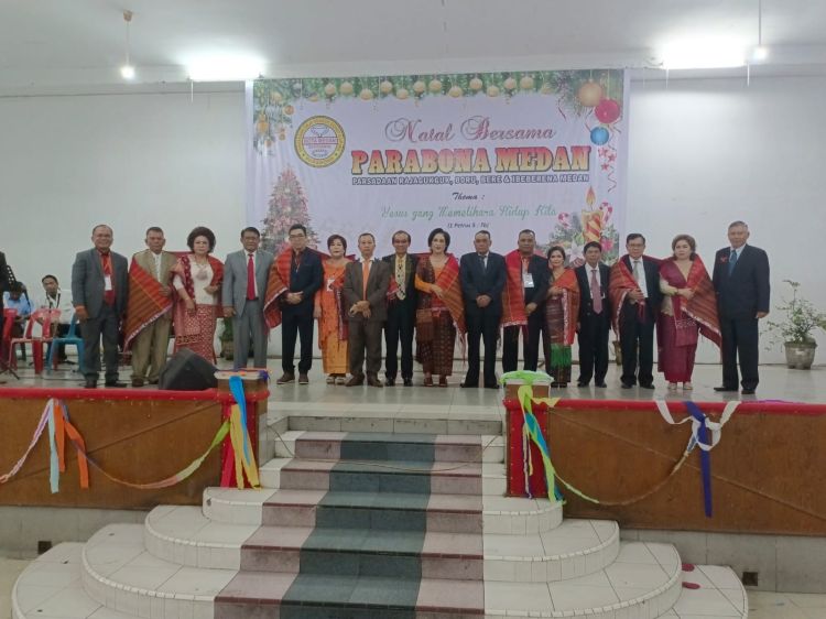 Dihadiri Seribuan Orang Natal Parabona (Rajagukguk) 2022 Kota Medan Sukses dan Meriah
