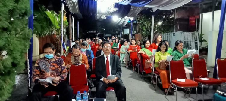 Natal STM Komplek Perumahan Dosen UHN Medan Berjalan Sukses dan Hikmad