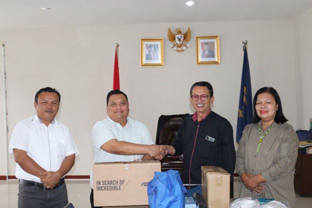 Pelindo I Sumut Berikan Bantuan CSR ke UHN Pematang Siantar